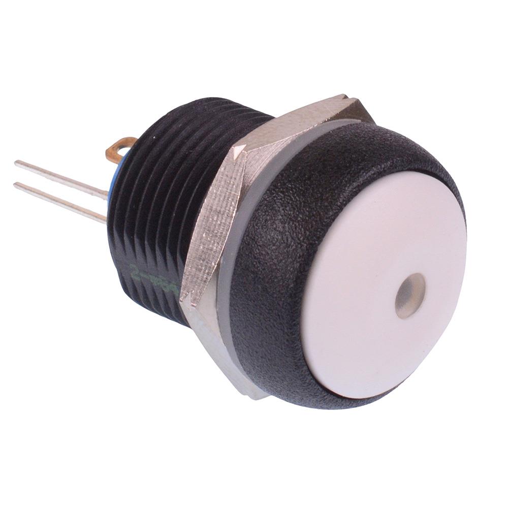 IRR1S472L0Y APEM Yellow LED White Button Round 16mm Latching Push Button Switch IP67