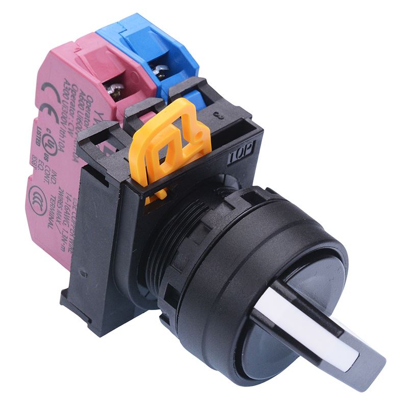 YW1S-3E11N3 22mm 3 Position Maintained Selector Switch 1NO-1NC IP65 IDEC