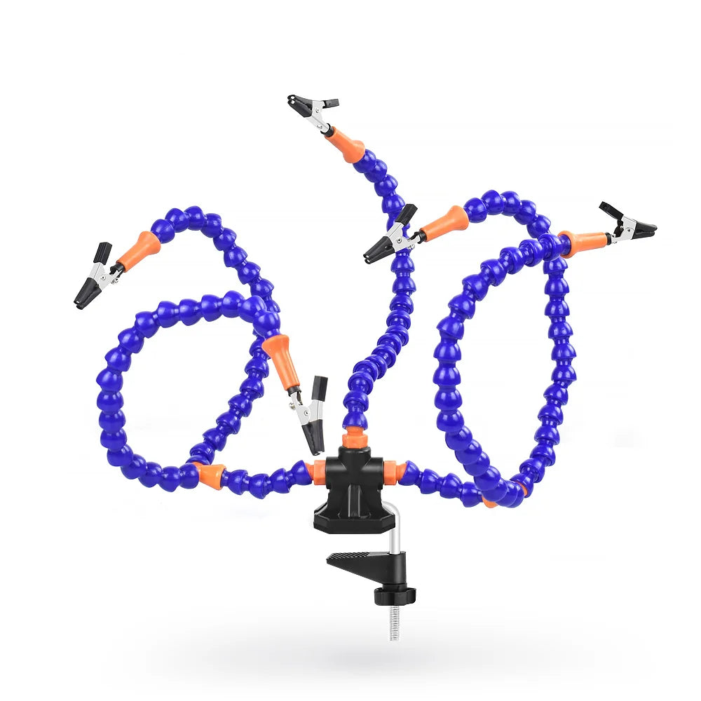 5 Arm Flexible Helping Hands Third Hand – The Electronics Hub