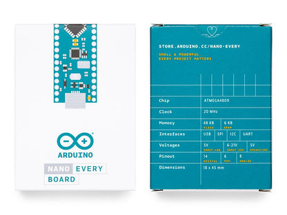Arduino® Nano Every - 3 Boards Pack