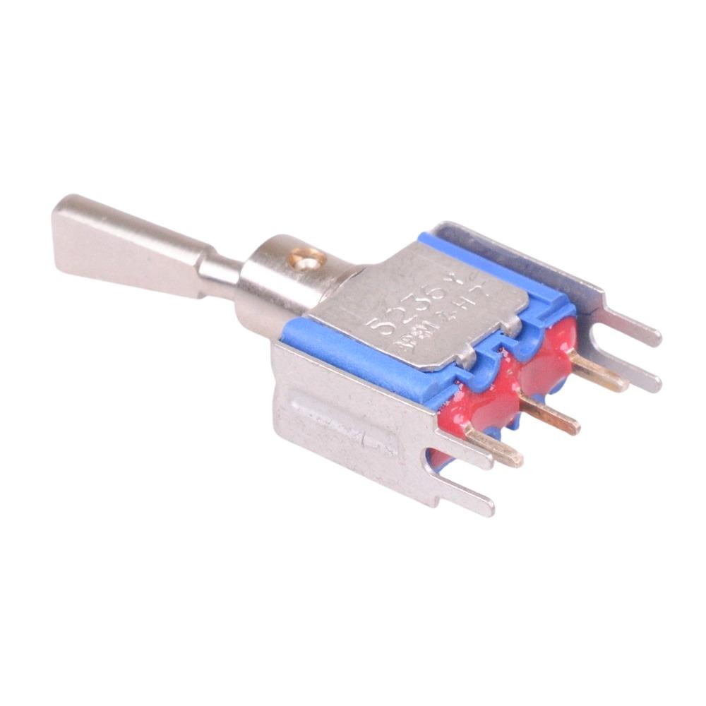 5236YAB-9X445 APEM On-On Miniature Bracket Mounting PCB Toggle Switch SPDT