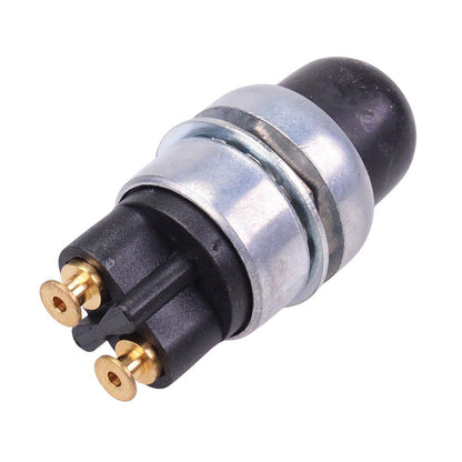 Black 16mm Momentary Starter Push Button Switch 60A 12VDC A2-19-14-A1