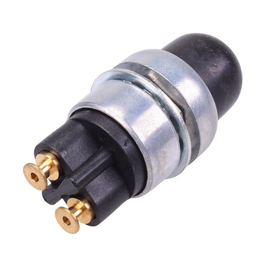Black 16mm Momentary Starter Push Button Switch 60A 12VDC A2-19-14-A1