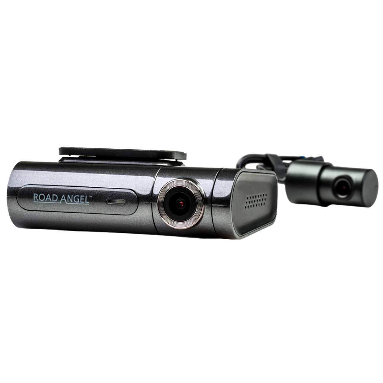 Road Angel Halo Pro Deluxe 2K Dual Front & Rear Dash Cam with 64GB SD & Hardwire Kit
