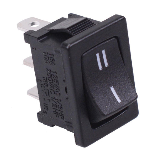 On-On Rectangle Rocker Switch SPDT 10A 250VAC R13-66C-02