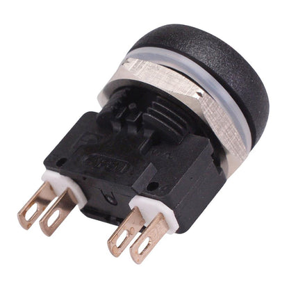 IRR8Z262 APEM Red Round 16mm Momentary Push Button Switch DPDT 5A IP67