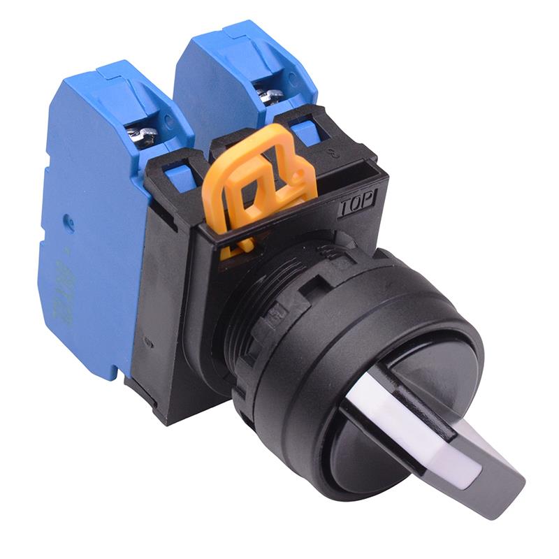 YW1S-3E20 22mm 3 Position Maintained Selector Switch 2NO IP65 IDEC