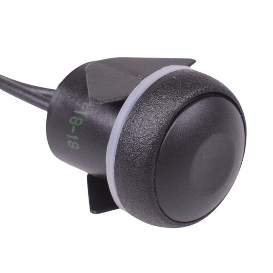 IQR3F422X1171-127 APEM Black Momentary NO Round 16mm Push Button Switch SPST IP54