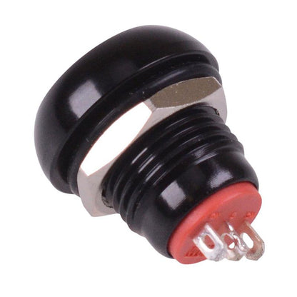 Yellow Momentary 12mm Metal Round Push Button Switch NO/NC