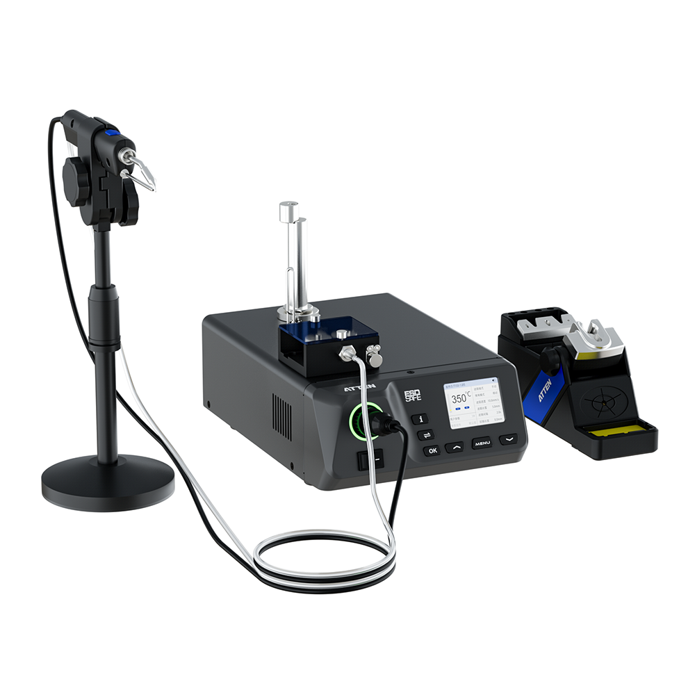 180W Auto Solder Feed Soldering Station Tin Breaking ZT-660-150G ATTEN