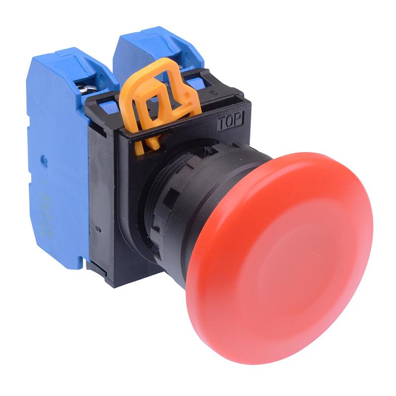 YW1B-M4E20R Red 22mm Mushroom Momentary Push Button Switch 2NO IP65 IDEC