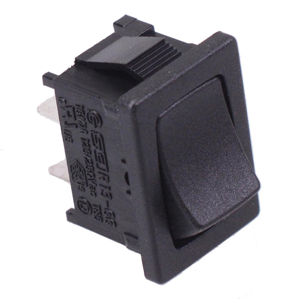 On-Off Rectangle Rocker Switch SPST 10A 250VAC R13-66A-02