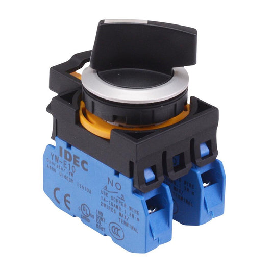 CW4S-3E20 3 Position Metallic Selector Switch2NO IP65 IDEC