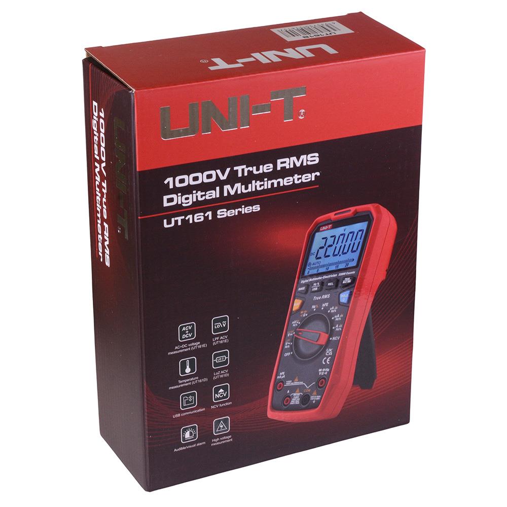UT161B True RMS Digital Multimeter Auto Range 1000V Uni-T