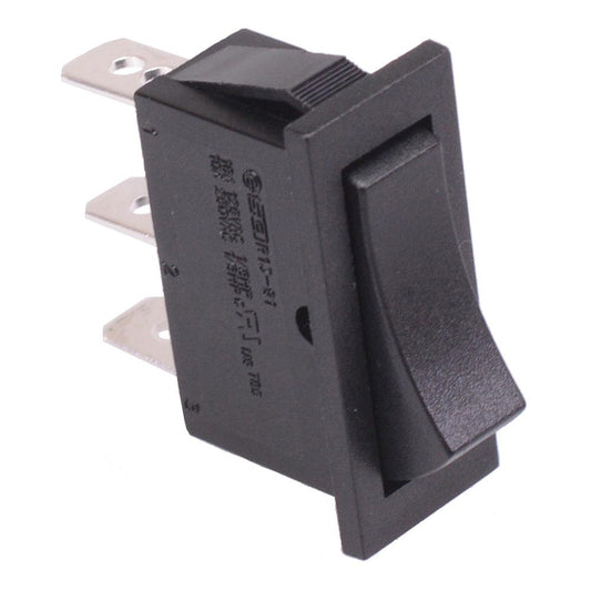 On-On Rectangle Rocker Switch SPDT 10A 250VAC R13-91C-01