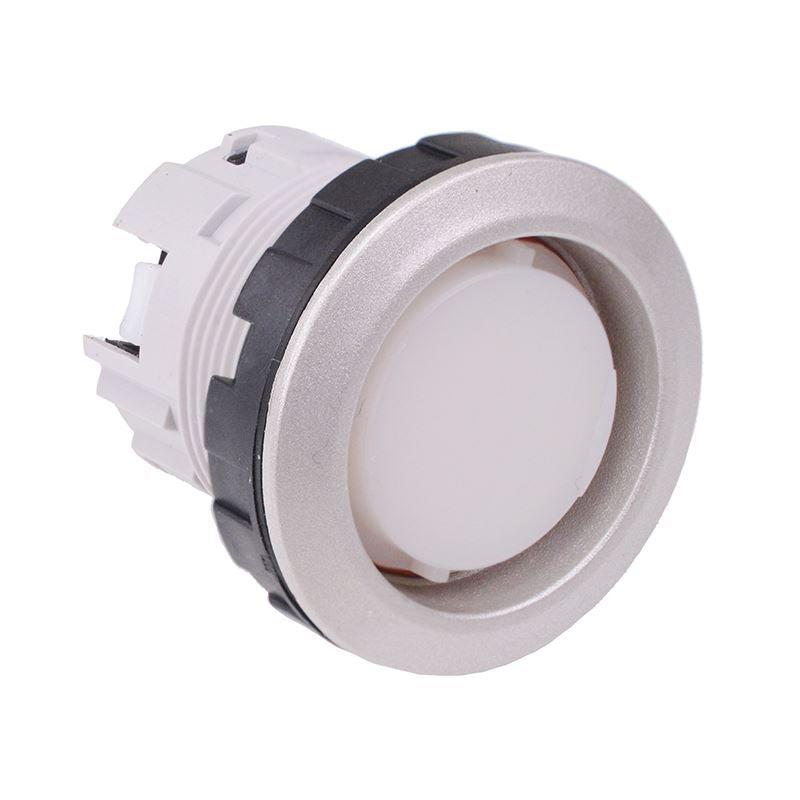 CW4L-A10 Maintained Push Button Switch Head Metalic Bezel IDEC