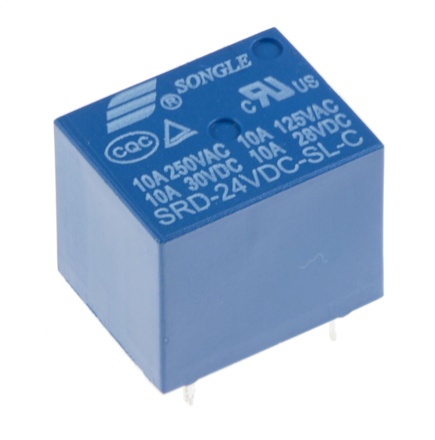 24V Mini Power Songle PCB Relay SPDT 10A SRD-24VDC-SL-C