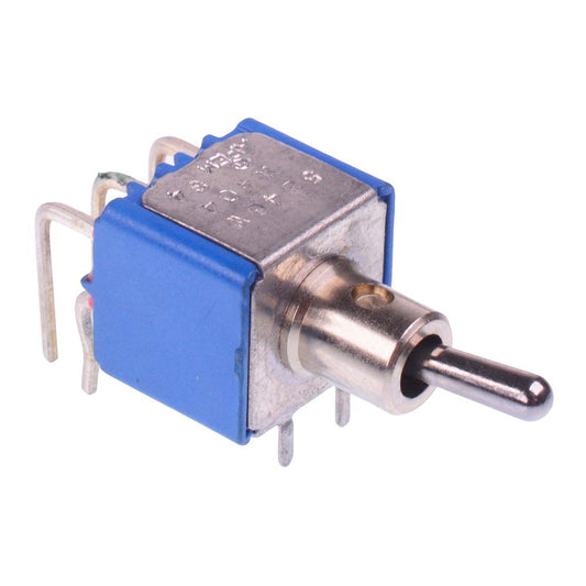 5246WAB16X404 APEM On-On Miniature PCB Toggle Switch DPDT 4A 30VDC
