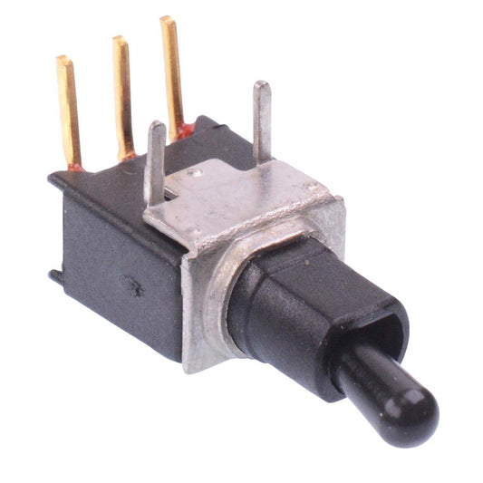 TL36W005100 APEM Black On-On Subminiature Washable PCB Toggle Switch SPDT