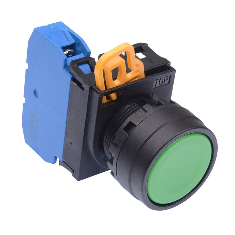 YW1B-A1E10G Green 22mm Maintained Push Button Switch NO IP65 IDEC