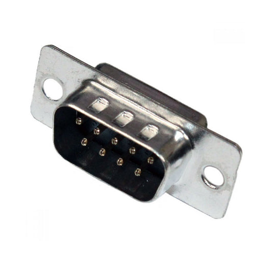 9 Way D-Sub Plug (Solder Tags)