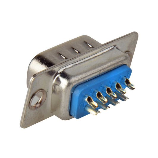 9 Way D-Sub Socket (Solder Tags)