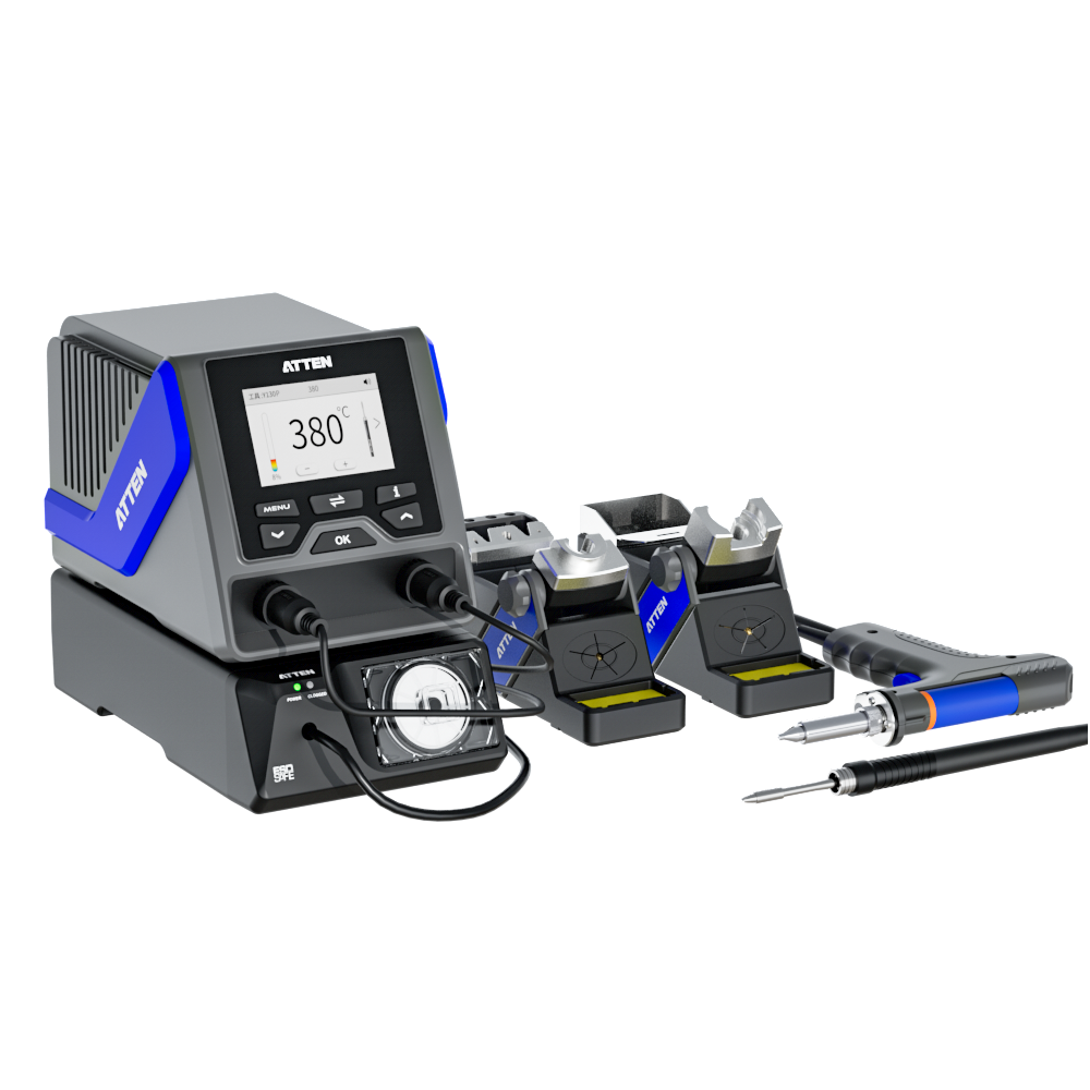 200W Professional Multifunction Soldering Station Colour LCD GT-5200P ATTEN