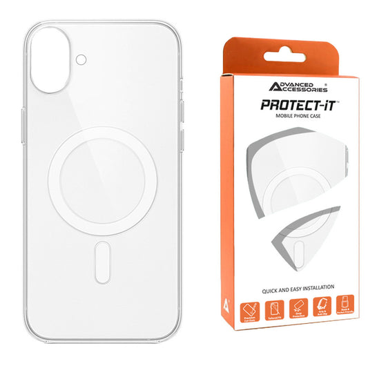 AA PROTECT-iT iPhone 17 6.3 Inch MagSafe Anti-Shock Case – Clear