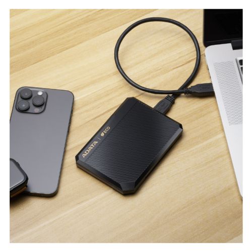 ADATA EC600 2.5" SATA Drive Caddy, USB 3.2 Gen2, USB Powered, Safety Lock