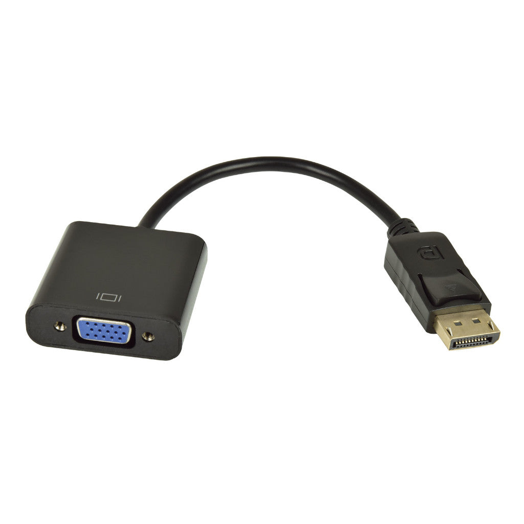 AV:Link Display Port Plug to VGA Socket Video Monitor Adapter Converte ...