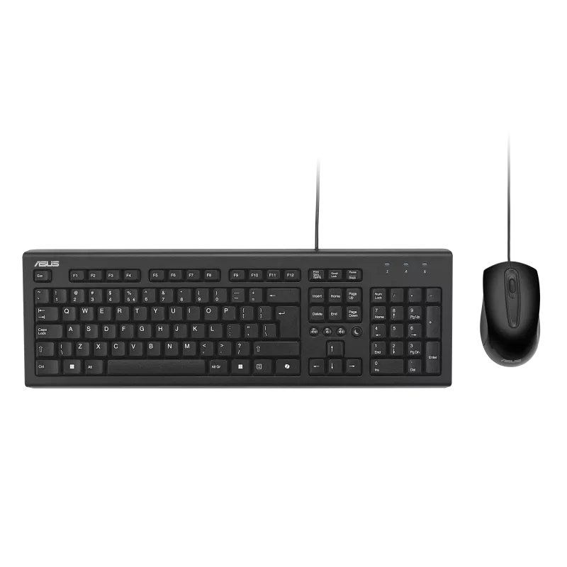 Asus U2000 USB Wired Keyboard and Mouse Set