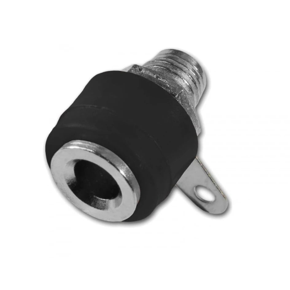 Black 4mm Banana Panel Mount Socket