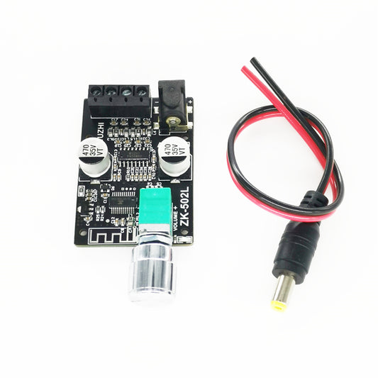 Bluetooth 5.0 Amplifier Board High Power Digital 2x50W Stereo Dual Channel ZK-502L