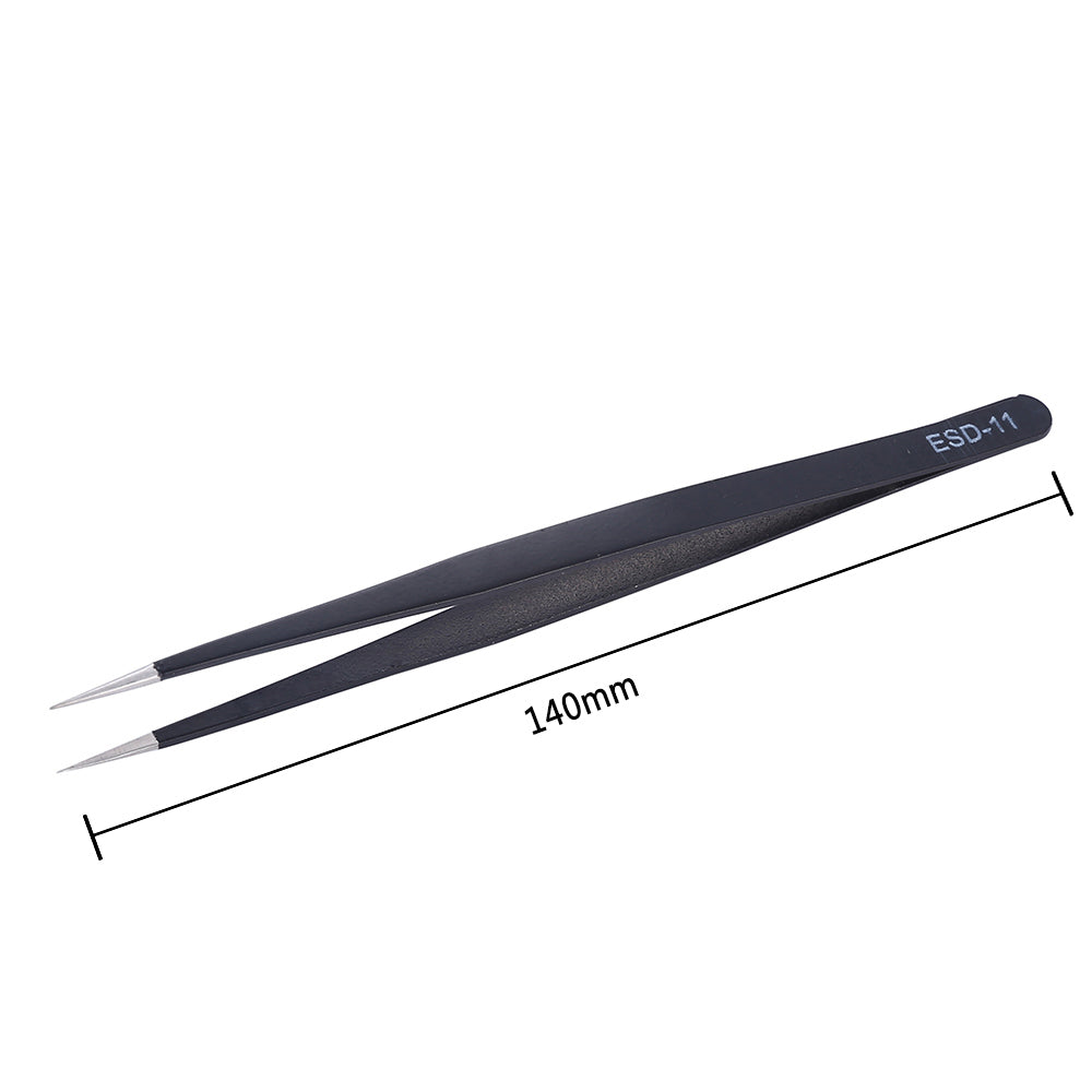 Tweezers Set Precision Anti-static ESD Stainless Steel
