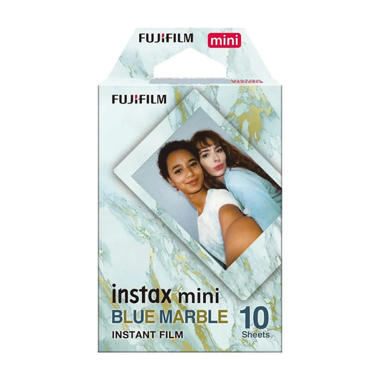 Fujifilm Instax Mini Instant Photo Film - Blue Marble 10 Sheets