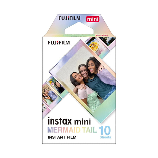 Fujifilm Instax Mini Instant Photo Film - Mermaid Tail 10 Sheets
