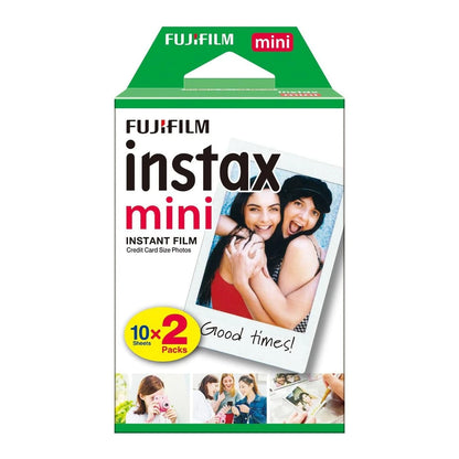 Fujifilm Instax Mini Instant Photo Film - White 20 Sheets