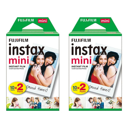 Fujifilm Instax Mini Instant Photo Film - White 40 Sheets