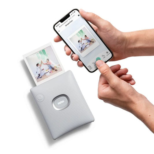 Fujifilm Instax Square Link Wireless Smartphone Photo Printer - White