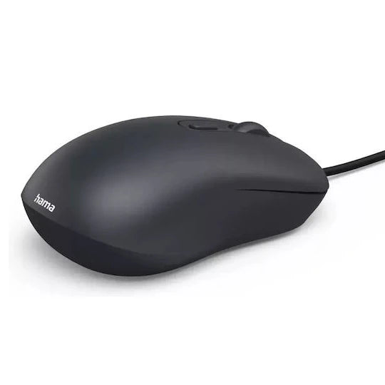 Hama CM-200 USB Optical Mouse, Ambidextrous, 1600 DPI