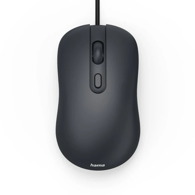 Hama CM-200 USB Optical Mouse, Ambidextrous, 1600 DPI