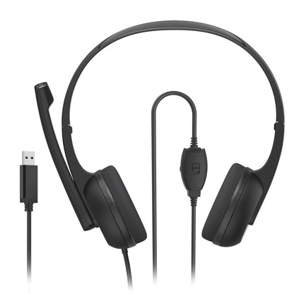 Hama HS-USB250 V2 PC Office Headset, Stereo, 2m