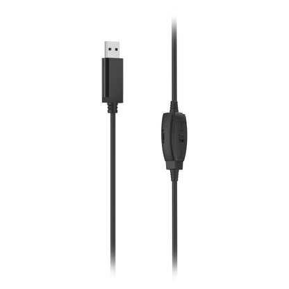 Hama HS-USB250 V2 PC Office Headset, Stereo, 2m