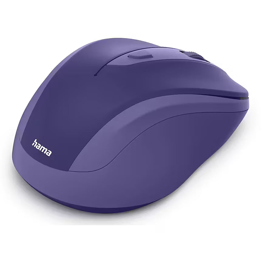 Hama WM-400 Mouse Office Right-Hand RF Wireless Optical 1600 DPI, Purple