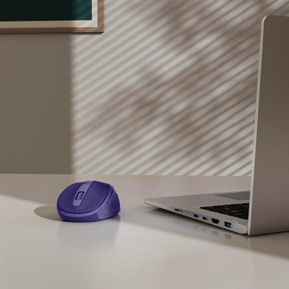 Hama WM-400 Mouse Office Right-Hand RF Wireless Optical 1600 DPI, Purple