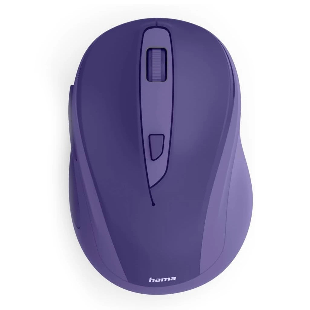 Hama WM-400 Mouse Office Right-Hand RF Wireless Optical 1600 DPI, Purple