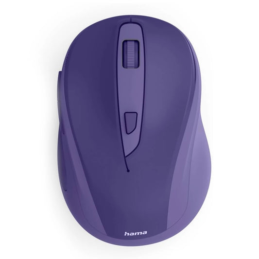 Hama WM-400 Mouse Office Right-Hand RF Wireless Optical 1600 DPI, Purple