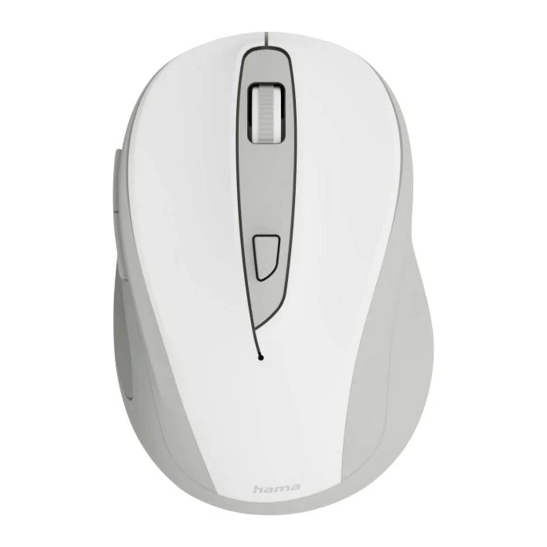 Hama WM-400 Mouse Office Right-Hand RF Wireless Optical 1600 DPI, White