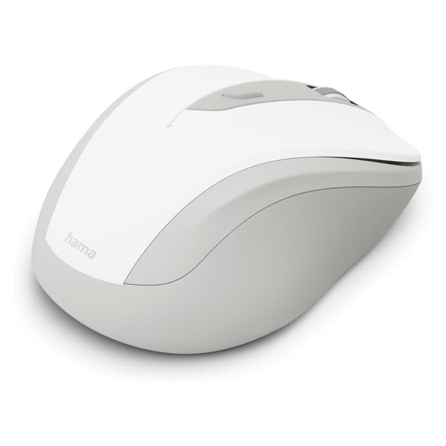 Hama WM-400 Mouse Office Right-Hand RF Wireless Optical 1600 DPI, White
