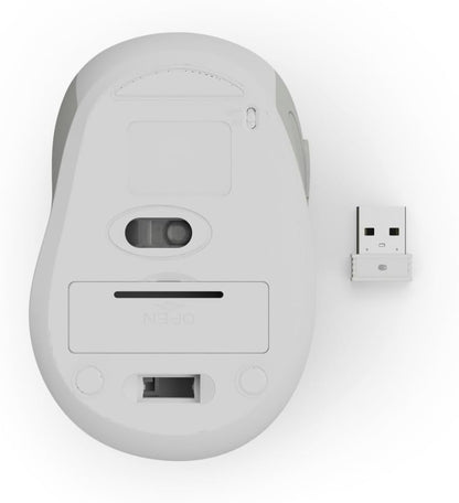 Hama WM-400 Mouse Office Right-Hand RF Wireless Optical 1600 DPI, White